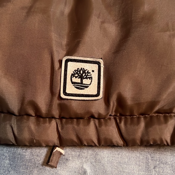 🥳 Host Pick 🥳 - Timberland Kids Parks Snap Front Removable Hood Jacket size 12M - Picture 11 of 16